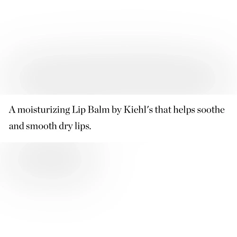 $10❤️‍🔥 LAST 1! Kiehls Lip Balm #1 Moisturizing Treatment 👄 NEW Full Size - Picture 3 of 6